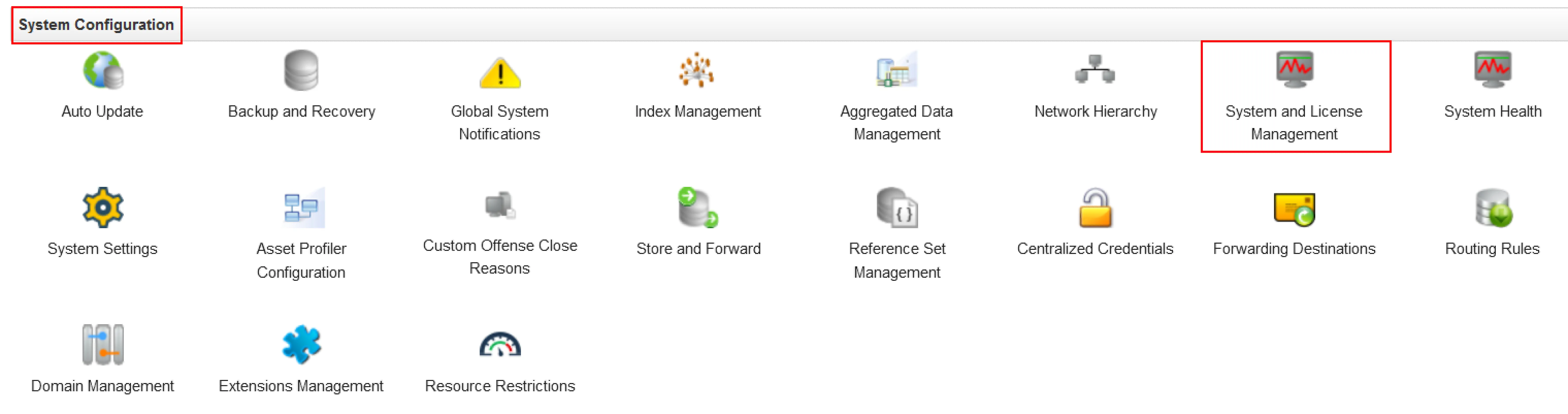 system and license management